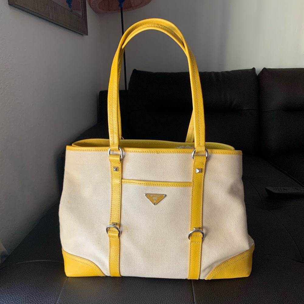 Prada Canapa tote bag
